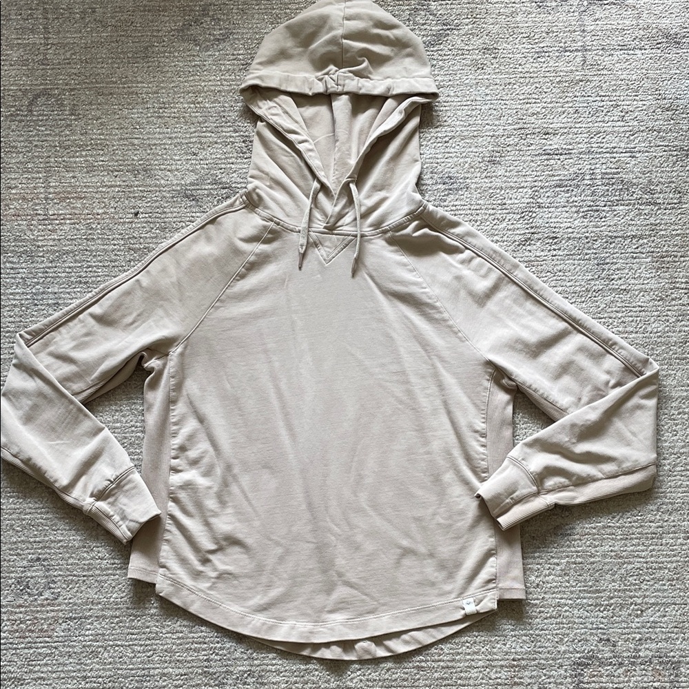 Casual Beige Hoodie for Women